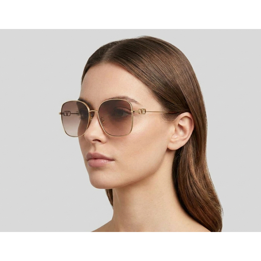 Valentino VG0042SK Sunglasses 2 Gold Metal